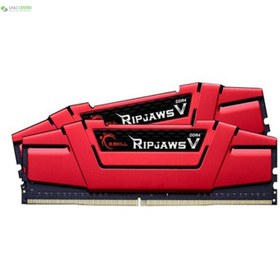 تصویر رم جی اسکیل Ripjaws V Red ا G.SKILL Ripjaws V Red 32GB 16GBx2 2400Mhz CL15 DDR4 Memory G.SKILL Ripjaws V Red 32GB 16GBx2 2400Mhz CL15 DDR4 Memory