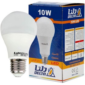 تصویر لامپ حبابی LED دلتا Delta Classic E27 10W ا Delta Classic E27 10W LED Bulb Delta Classic E27 10W LED Bulb