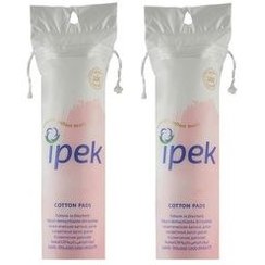 تصویر پد پاک کننده آرایش ایپک بسته 120 عددی Ipek Pads Cotton Makeup Remover 120pcs