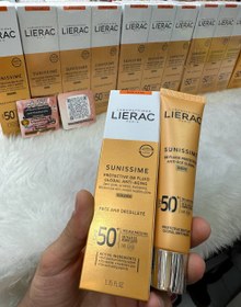 تصویر ضد آفتاب لیراک 40 میل، spf 50 ‌‌اصل 