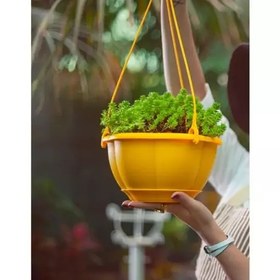 تصویر گلدان آویز گل آذین مدل 330 