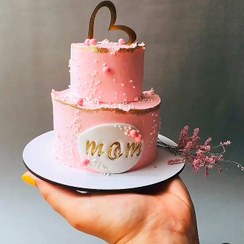 تصویر کیک خامه‌ای طبقاتی ا Mini cake Mini cake