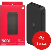 تصویر پاوربانک شیائومی مدل Redmi PB200LZM ظرفیت ۲۰۰۰۰ میلی آمپر ساعت 