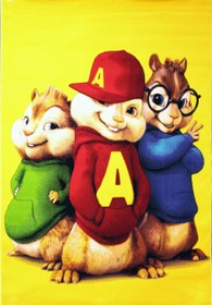 تصویر afrand machine carpet kids, Alvin and the Chipmunks design, code 140 