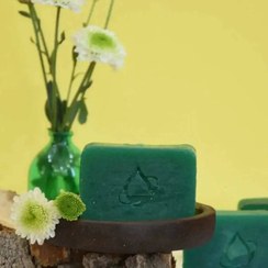 تصویر صابون ریز جلبک اسپیرولینا 