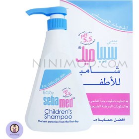 تصویر شامپو سر کودک سیبامد Seba med 500ml 