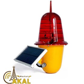 تصویر چراغ دکل چشمک زن خورشیدی سری S 