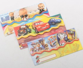 تصویر پاکت پول اکلیلی (3 عددی) 