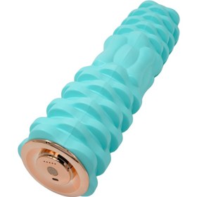 تصویر فوم رولر ویبره دار 45 سانتی - گلبهی Vibrating foam roller 45 cm