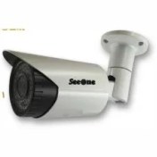 تصویر ماکت دوربین مداربسته فلزی کیس بزرگ دارای ال ای دی دید در شب مدل MC74 