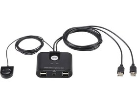 تصویر 2×4 USB 2.0 Peripheral Sharing Switch 