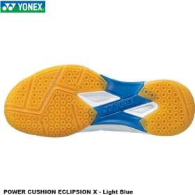 تصویر کفش بدمینتون یونکس YONEX POWER CUSHION ECLIPSION X - Light Blue 