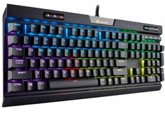 تصویر کیبورد گیمینگ کورسیر مدل K70 MK2 RGB ا CORSAIR K70 MK2 RGB Gaming Keyboard CORSAIR K70 MK2 RGB Gaming Keyboard