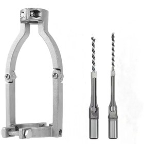 تصویر ست دو عددی مته مربع زن همراه با هلدر 