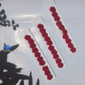 تصویر قفل مو گل رز 