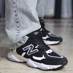 تصویر کفش نیوبالانس مدل 9060 مردانه (New Balance) سفید مشکی New Balance shoes model 9060 for men (New Balance) black white