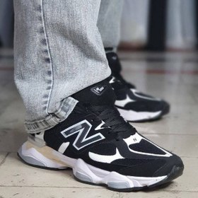 تصویر کفش نیوبالانس مدل 9060 مردانه (New Balance) سفید مشکی New Balance shoes model 9060 for men (New Balance) black white