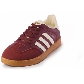 تصویر ادیداس سامبا C زرشکی 