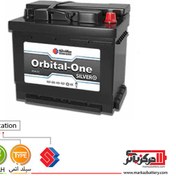 تصویر باتری سیلد (اتمی) 12 ولت 50 آمپر L2 اوربیتال وان سیلور Sepahan Battery Orbital One Silver 50AH 12V