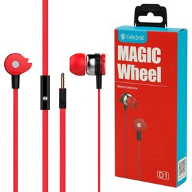 تصویر هندزفری با سیم سلبریت مدل D1 Celebrate D1 Wired Handsfree