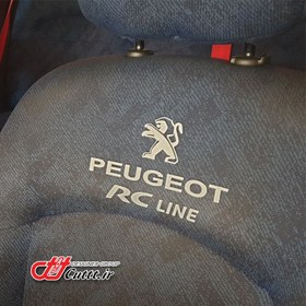 تصویر استیکر حرارتی طرح PEUGEOT RC LINE کد 10255 