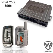 تصویر دزدگیر استیل میت تک ریموت تصویری 3966 