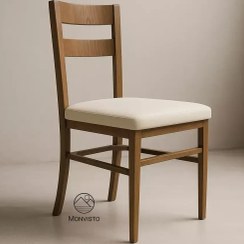 تصویر صندلی چوبی ناهارخوری مدل کالما (Calma) 