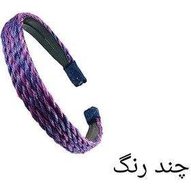 تصویر تل مو زنانه مدل طنابی 