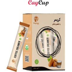 تصویر کریمر غیر لبنی با پودر شیر بادام پپتینا بسته 10 عددی Almond Creamer