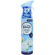 تصویر اسپری خوشبو کننده هوا فبرز (اروپایی) با رایحه پنبه تازه مدل 2X حجم 185 میل Febreze air freshener spray with fresh cotton scent, model 2X