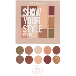 تصویر پالت سایه چشم اصل 10 رنگ پاستل مدل Show Your Style Bohemian کد 464 