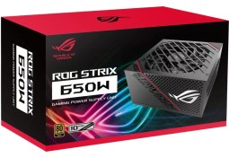 تصویر منبع تغذیه کامپیوتر ایسوس مدل ROG STRIX 650G (استوک) 