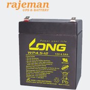 تصویر باتری ۱۲ ولت ۴٫۵ آمپر لانگ مدل ۱۲V4.5AH 