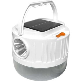 تصویر چراغ اضطراری و شارژی ۱۰۰ وات دوکاره با چراغ قوه 