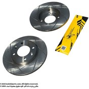 تصویر پک کامل تبدیل کاسه چرخ عقب به دیسک ترمز پژو ۴۰۵ پارس سمند 