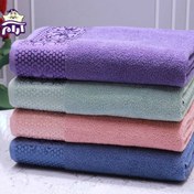 تصویر حوله حمامی بهباف آذر مدل فلوریا 