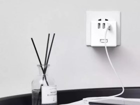 تصویر چند راهی مکعبی قابل اتصال به پریز میجیا شیائومی Xiaomi Mijia Magic Cube Socket Plug Multifunctional USB Charger 