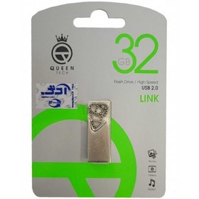 تصویر فلش مموری کوئین تک QueenTech 32GB 