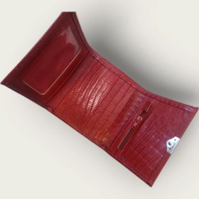 تصویر کیف پول چرم طبیعی مدل سه لت 