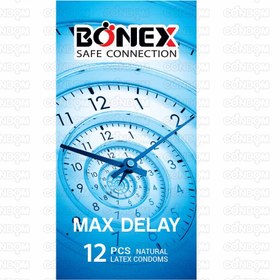 تصویر کاندوم تاخیری بلندمدت بونکس Bonex Max Delay Condom 