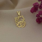 تصویر پلاک طلا کیتی 