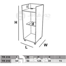 تصویر میز تریبون مدل TR310 