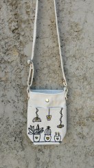 تصویر کیف پیاده روی طرح کاکتوس 