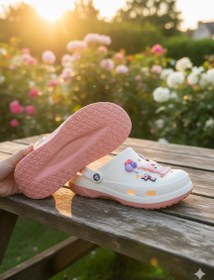 تصویر کراکس زنانه کرومی CHROME صورتی کفی EVA 