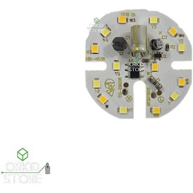 تصویر چیپ ال ای دی 9 وات خازن دار سه رنگ برند DOB DR تایوانی 