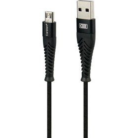 تصویر کابل میکرو یو اس بی فست شارژ Earldom EC-061M 2.4A 1m Earldom EC-061M 2.4A 1m MicroUSB cable