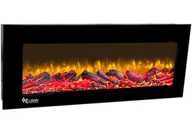 تصویر شومینه برقی الیسان سایز 50*110 - نمایشی fireplace 110