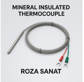 تصویر ترموکوپل MI سه‌سیمه (3-wire) 