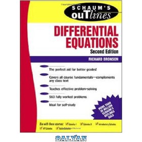 تصویر دانلود کتاب Schaum's Outline of Differential Equations, 3rd edition (Schaum's Outline Series) 