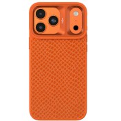 تصویر قاب کاجسا چرمی مدل Genuine Leather برای آیفون 17پرومکس iPhone 17 Promax KAJSA Genuine Leather 